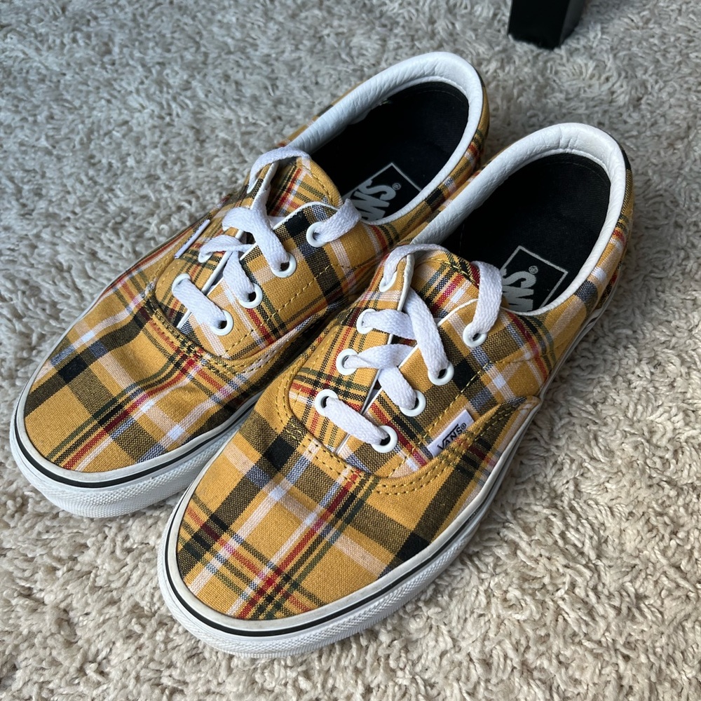 Plaid Vans US 6.5 Women